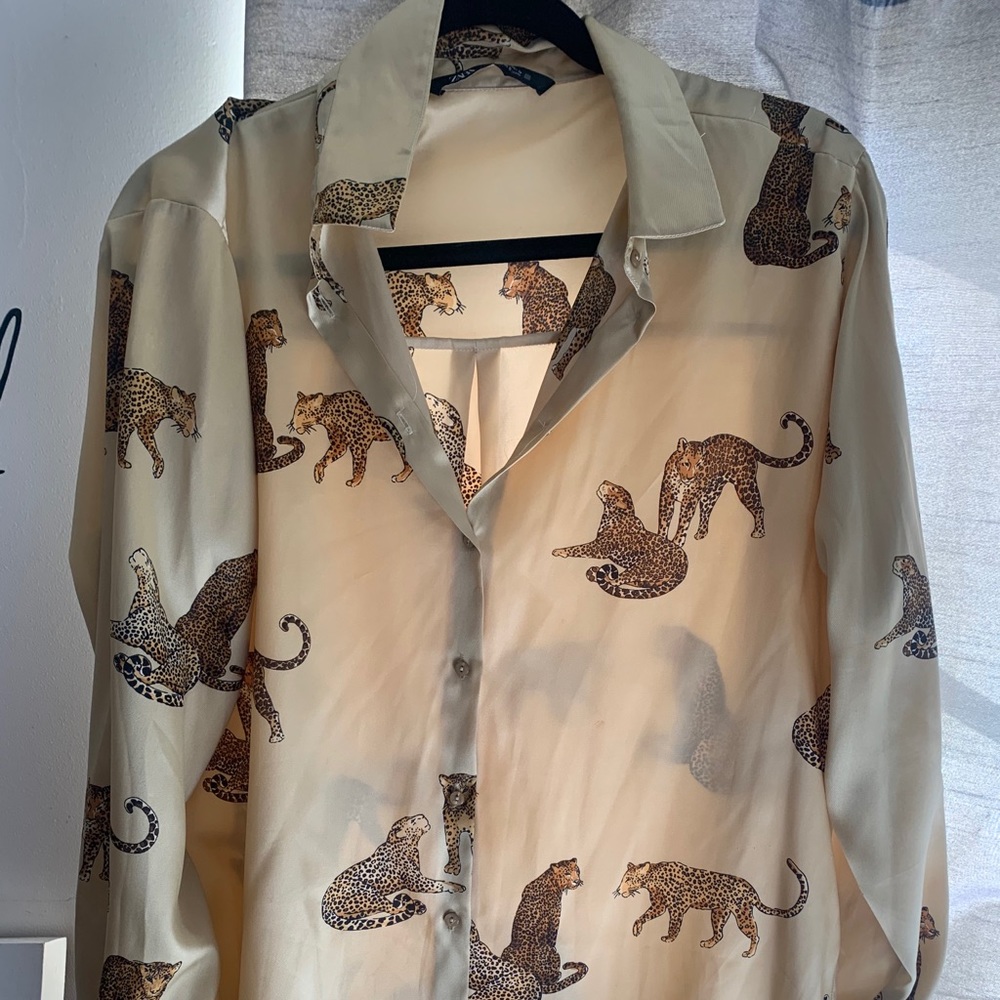 Zara button up